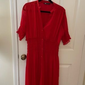 Red Zara Dress